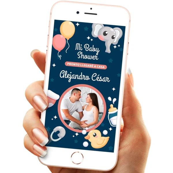 VIDEO INVITACIÓN BABY SHOWER NIÑO
